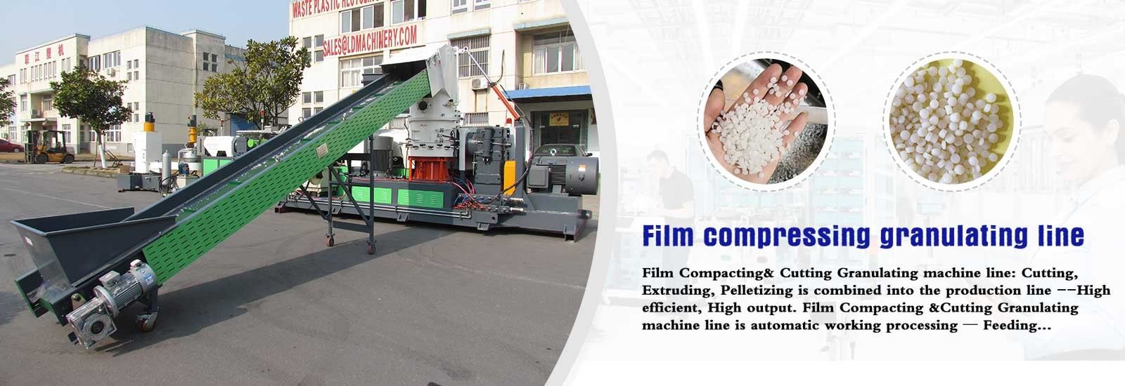 qualité machine de réutilisation en plastique usine