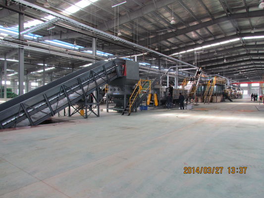 bouteille en plastique de moteur de 100kw Wannan réutilisant des machines