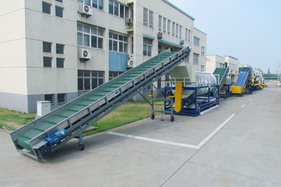 ligne de réutilisation en plastique de machine de film de PE de 380V 50HZ pp