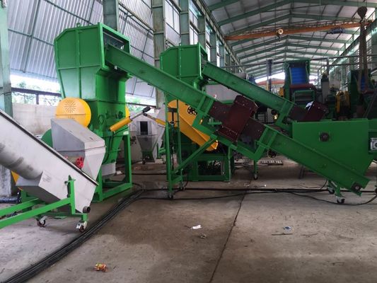 machine de réutilisation en plastique de Polystar de déchets de 2000kg/H 380V
