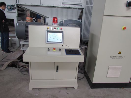 machine de défibreur d'axe de déchets solides de 22*2kw 20rpm double