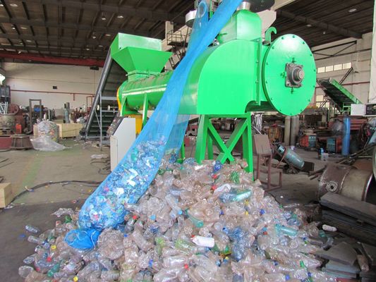 Solvant en plastique de label de bouteille, machine de réutilisation en plastique d'animal familier, bouteille d'animal familier réutilisant la machine, bouteille d'eau réutilisant la machine