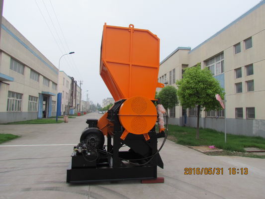 Animal familier de la lame D2 écrasant la machine, écran de bande de broyeur de feuille de plastique