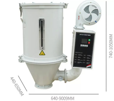 dessiccateur de trémie pour des granules de PE de pp, capacité 25kg~500kg/h