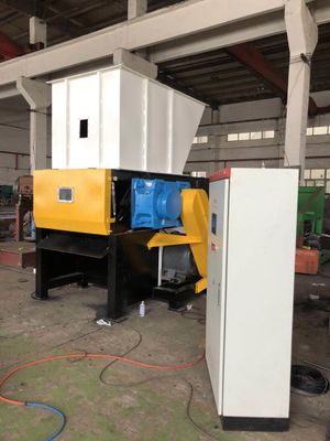 Le PVC de déchets de Lianda met en bloc la machine simple de défibreur d'axe