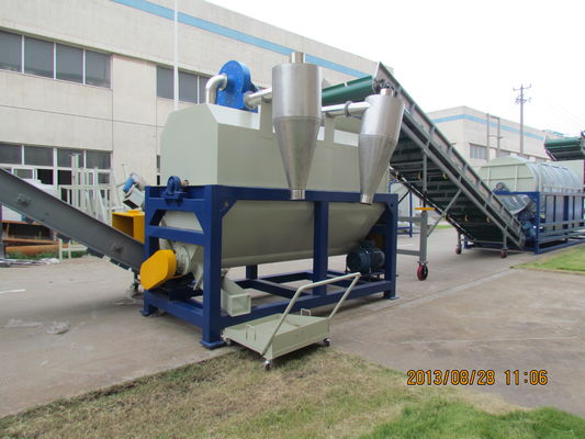 LDPE 3000kg/Hr paillant le sable de machine de film/solvant de réutilisation en plastique d'herbe
