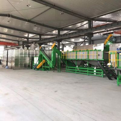 Bouteille en plastique de film de LDPE de HDPE réutilisant des machines