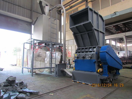 16pcs l'ABS tournant de la lame 90kw met en bloc la machine en plastique de broyeur