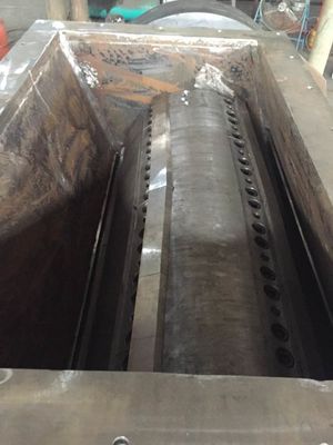 le PE 1000kg/h met en bloc la machine en plastique de broyeur de lame simple