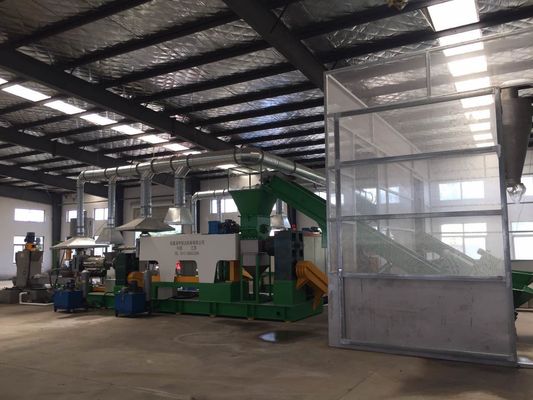 machine de réutilisation de pelletisation en plastique de films du PE 1000kg/h