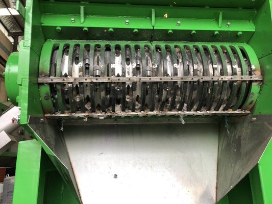 1500kg/H défibreur de rebut en plastique, Ton Bags Plastic Shredding Machine