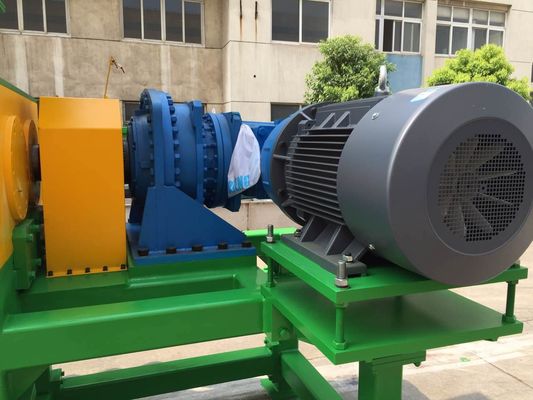 38 défibreur en plastique de tambour de la lame 18.5kw, double défibreur d'axe à faible bruit