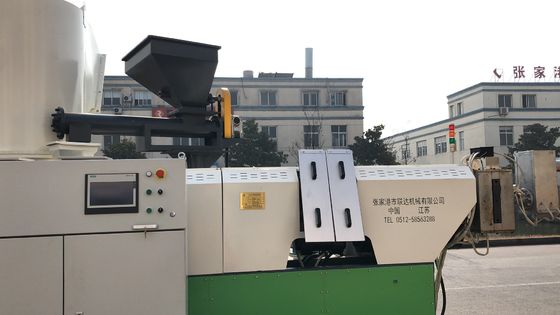 Les doubles étapes arrosent Ring Plastic Granulating Line