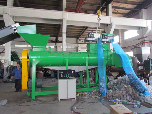 label de réutilisation en plastique de capsule d'ANIMAL FAMILIER de la machine 2ton/H enlevant la machine