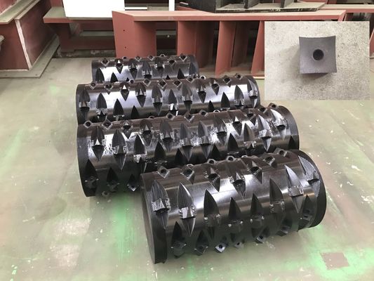69pcs machine simple rotatoire de défibreur d'axe de la lame 2ton/H